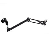NB - 35 Extendable Recording Microphone Suspension Boom Scissor Arm Stand Holder with Microphone Clip Table Mounting Clamp