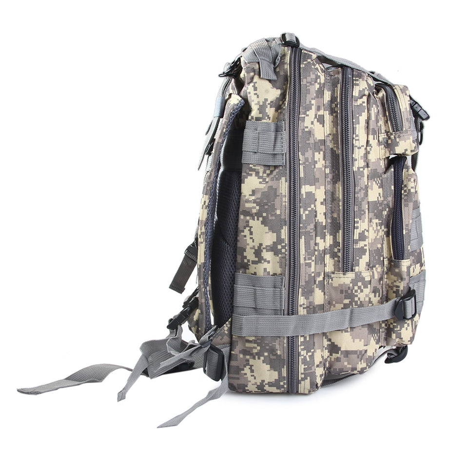 3P 30L Backpack Sports Bag for Camping Traveling Hiking Trekking