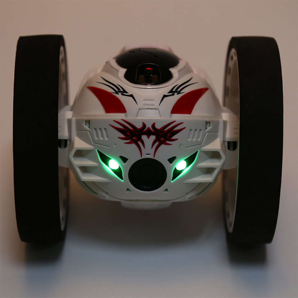 PEG SJ88 2.4G Remote Control Jumping Car 2 Second Rotation Bounce RC Toy