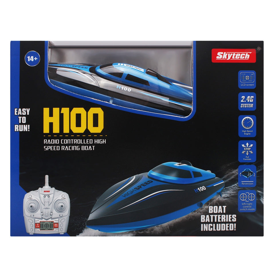 Skytech H100 2.4GHz 4-channel High Speed Boat with LCD Screen Transmitter