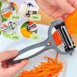 Multifunctional 360 Degree Rotary Gadget Vegetable Fruit Slicer Kitchen Cooking Tools