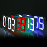 LED Digital Alarm Clocks 24 / 12 Hours Display Snooze Function