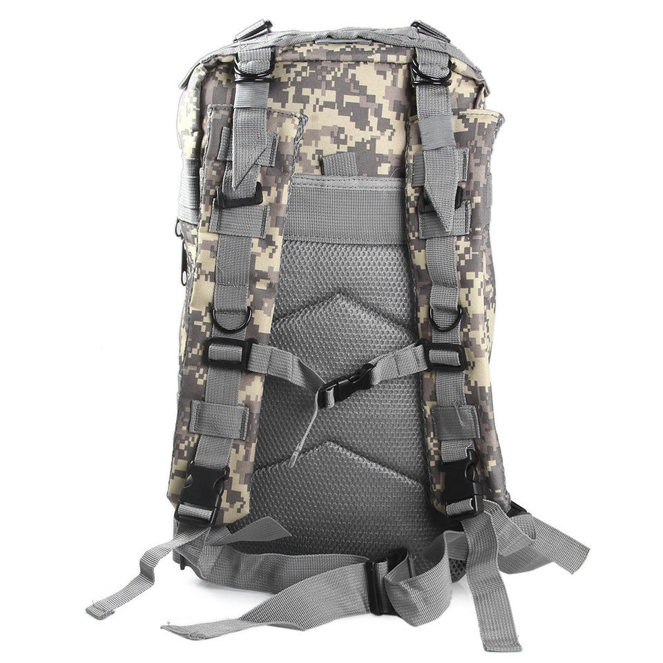 3P 30L Backpack Sports Bag for Camping Traveling Hiking Trekking