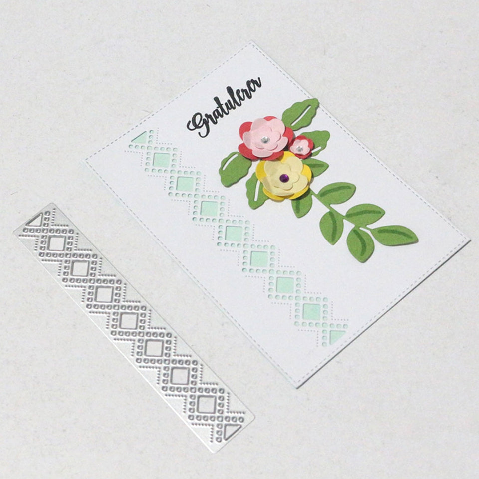 Geometric Figure Steel Embossing Cutting Dies for DIY Scrapbook Album Paper Card Making