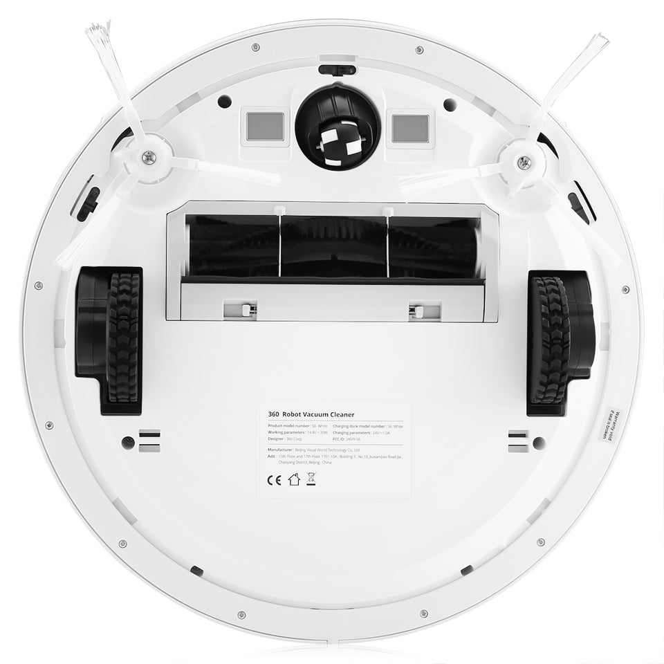 360 S6 Robotic Vacuum Cleaner Automatic Remote Control Cleaning Robot