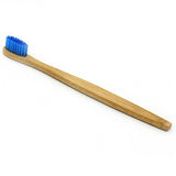 Nylon Fiber Brush Bamboo Handle Toothbrush
