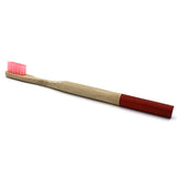 Natural Organic Eco-friendly Bamboo Toothbrush with Soft Nylon Bristles