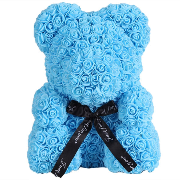 Valentine Day Gift Artificial Rose Bear Wedding Party Decoration 
