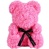 Valentine Day Gift Artificial Rose Bear Wedding Party Decoration 