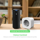 2PCS Elelight PE1004T Smart Sockets Remote Control Outlet with Timing Function