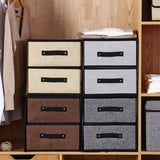Washable Fabric Storage Box Drawer Type