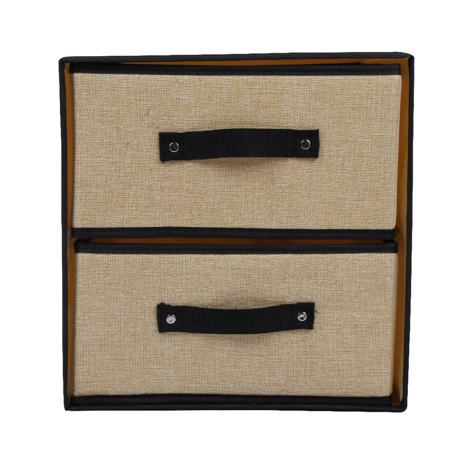 Washable Fabric Storage Box Drawer Type