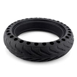 21cm Rubber Solid Rear Tire with Hollow Design for Xiaomi M365 Electric Scooter 