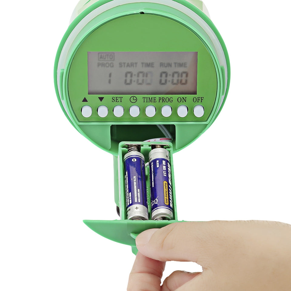 Automatic Intelligent Watering Timer Irrigation Controller with LCD Display