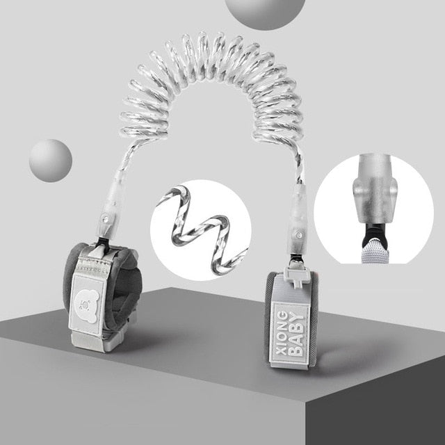 Arnés de seguridad para bebés para caminar, cordón de tracción ajustable Anti pérdida, recordatorio de pulsera de niño, cinturón de asistente para caminar