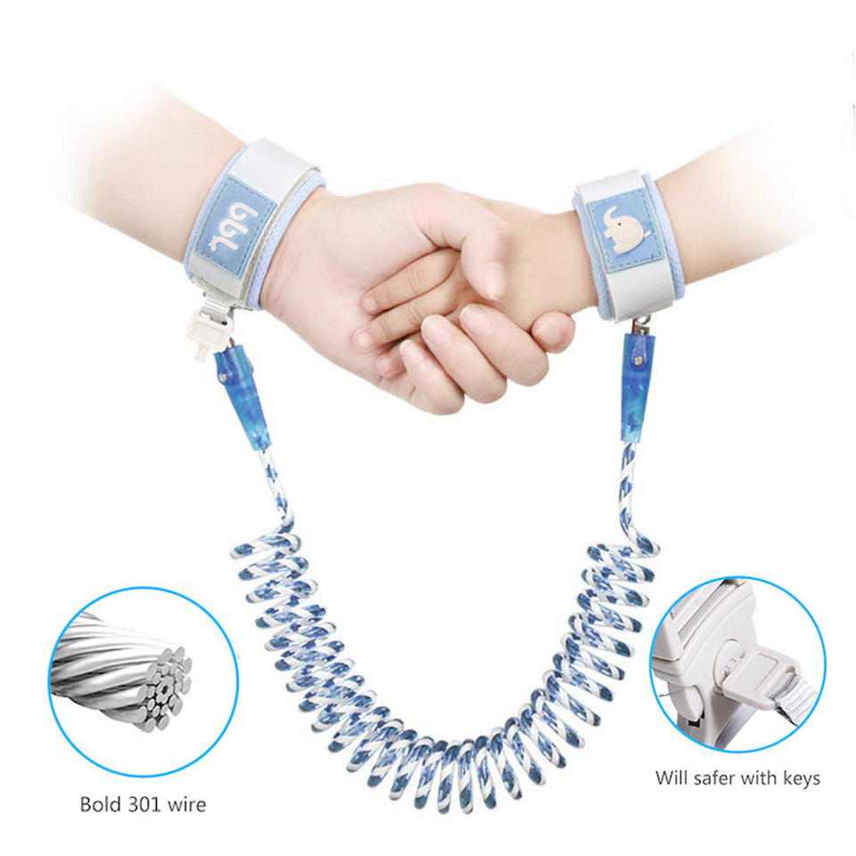 Arnés de seguridad para bebés para caminar, cordón de tracción ajustable Anti pérdida, recordatorio de pulsera de niño, cinturón de asistente para caminar