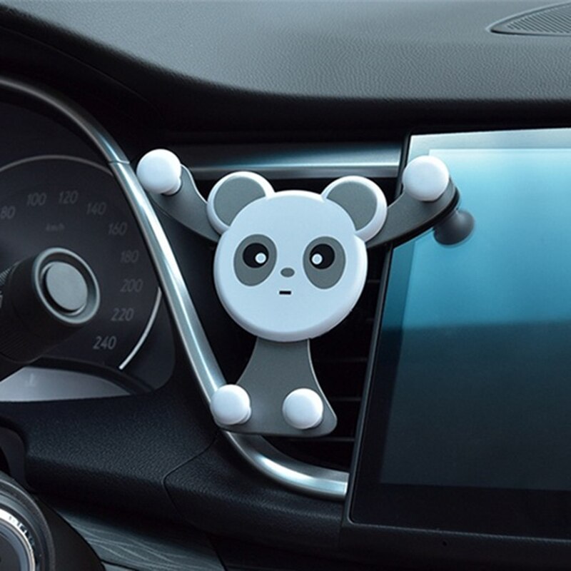 Soporte Universal para teléfono de coche para iPhone Samsung Huawei Air Vent Smart Phone Stand para Xiaomi Oneplus soporte de gravedad No magnético