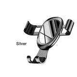 Soporte Universal para teléfono de coche para teléfono soporte de montaje de ventilación de aire para iPhone Samsung Xiaomi Smartphone soporte de gravedad