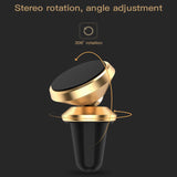 Soporte de salida de aire magnético para coche Universal para Apple iPhone Samsung Huawei Xiaomi Oneplus 360 soporte giratorio para teléfono inteligente