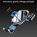 Soporte Universal para teléfono de coche para teléfono soporte de montaje de ventilación de aire para iPhone Samsung Xiaomi Smartphone soporte de gravedad