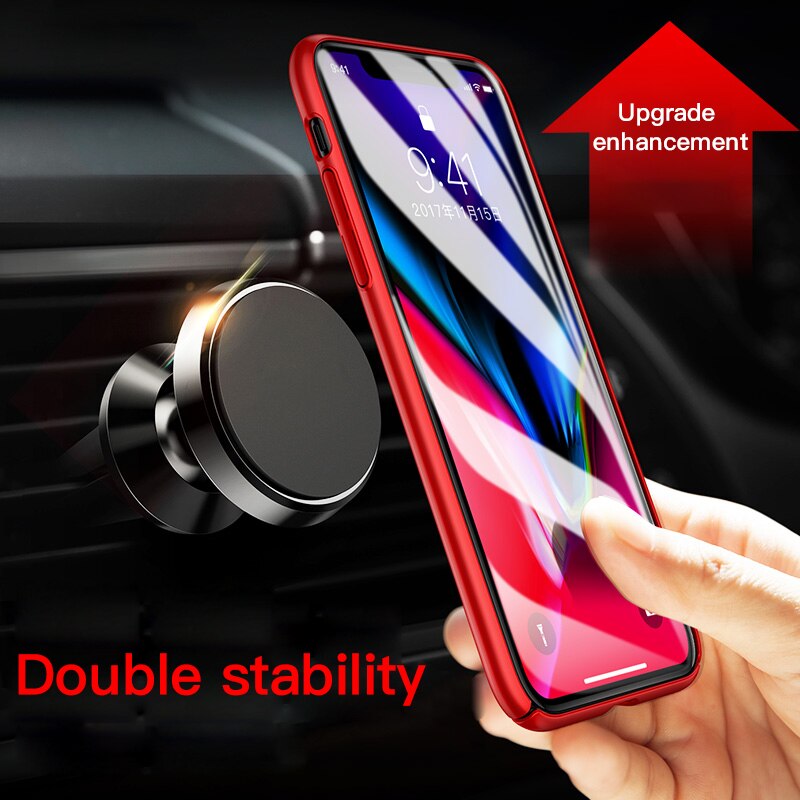 Soporte de salida de aire magnético para coche Universal para Apple iPhone Samsung Huawei Xiaomi Oneplus 360 soporte giratorio para teléfono inteligente
