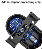 10W cargador de coche inalámbrico de sujeción automática de carga rápida soporte de teléfono montaje en coche para iPhone Huawei Samsung Xiaomi inteligente teléfono