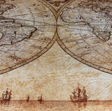 Nuevo juego de ropa de cama con mapa del mundo Vintage de 3 piezas ropa de cama Retro doble Rey reina ropa de cama con 1 funda de edredón 2 fundas de almohada