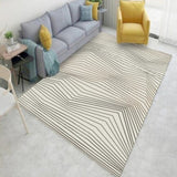 Nuevas alfombras geométricas nórdicas simples americanas para sala de estar alfombras de dormitorio de Casa alfombras para habitación de niños/área de estudio/comedor alfombra estera del juego