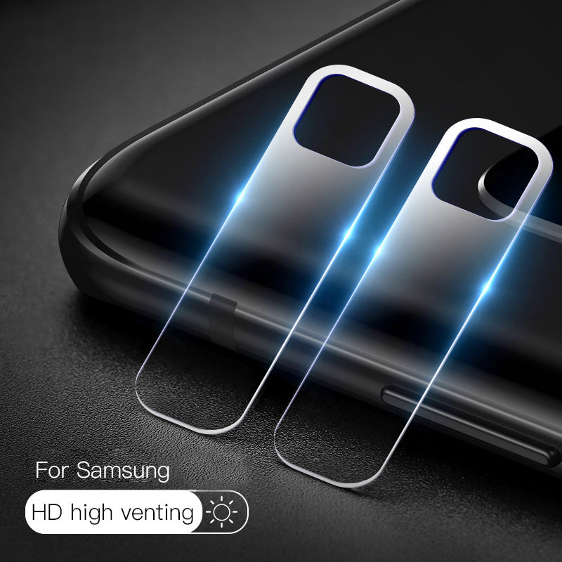 Lente de cámara trasera vidrio templado para Samsung Galaxy S10 e 5G S9 S8 Plus Note 9 8 película protectora para Galaxy A30 A40 A50 A60 A70