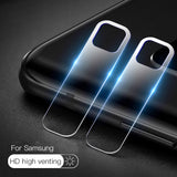 Lente de cámara trasera vidrio templado para Samsung Galaxy S10 e 5G S9 S8 Plus Note 9 8 película protectora para Galaxy A30 A40 A50 A60 A70
