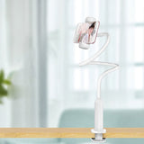 Universal 360 giratorio Flexible brazo teléfono soporte de escritorio cama perezoso tableta Clip soporte móvil para iPhone Samsung