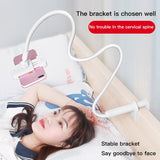 Universal 360 giratorio Flexible brazo teléfono soporte de escritorio cama perezoso tableta Clip soporte móvil para iPhone Samsung