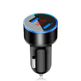 Cargador de coche USB Dual 3.1A con pantalla led