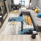 Alfombras de Arte Moderno INS para sala de estar alfombras de área abstracta dormitorio decoración del hogar mesa de café alfombra de estudio alfombra