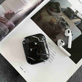 Funda de auriculares inalámbricos Bluetooth de mármol de lujo para Apple Airpods Funda de protección para Airpods caja de cargador accesorios Funda