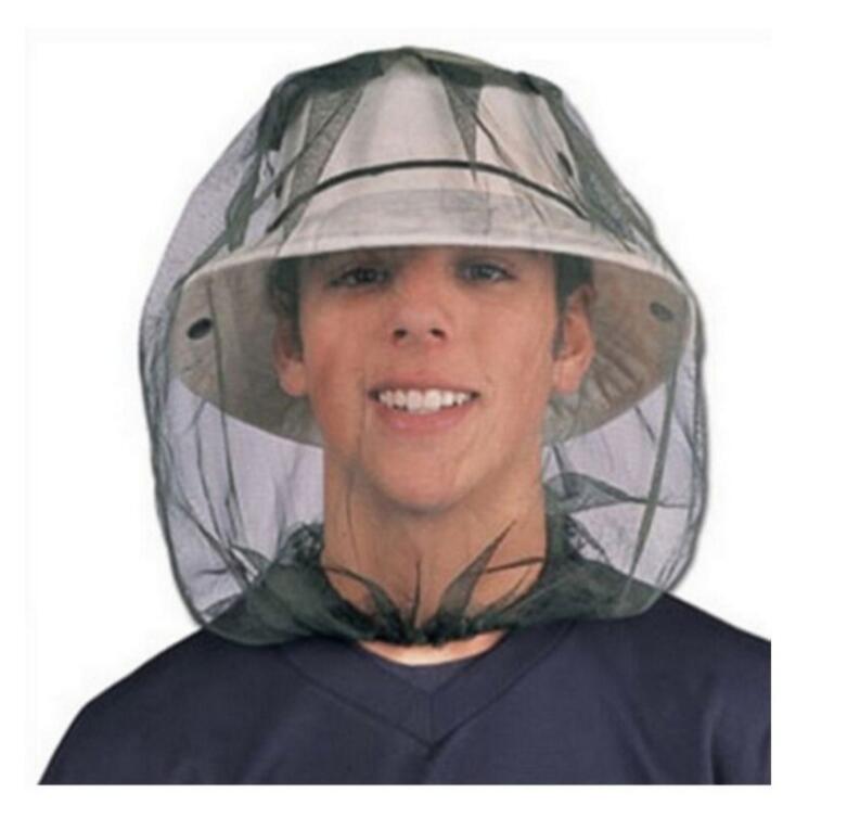 Midge Bug Camping Protector sombrero cara malla Mosquito cabeza insectos caliente viaje mosquitera