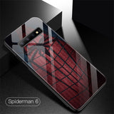 Funda de cristal templado para samsung de Spiderman