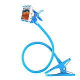Soporte Flexible Universal para teléfono móvil perezoso soporte de cuello de cisne Stent soporte Flexible para escritorio de cama soporte de Clip de mesa para iPhone Samsung