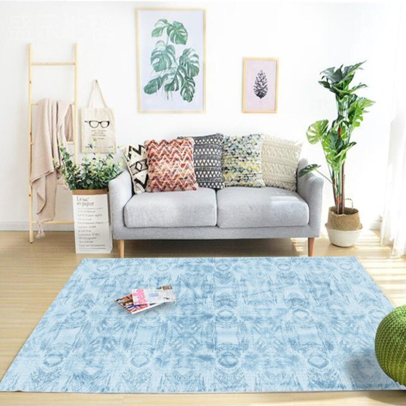 Nuevas alfombras geométricas nórdicas simples americanas para sala de estar alfombras de dormitorio de Casa alfombras para habitación de niños/área de estudio/comedor alfombra estera del juego