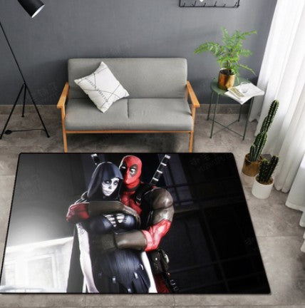 Nuevo superhéroe Superman Batman estampado alfombrillas antideslizantes alfombras Spiderman alfombra de bienvenida alfombra de baño alfombra de cocina