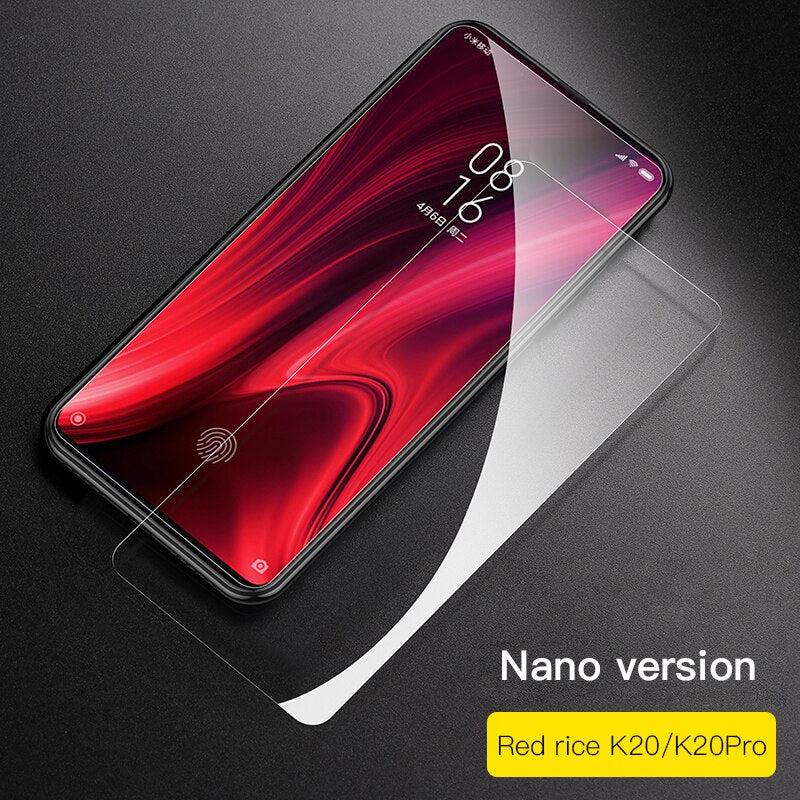 Protector de pantalla HD transparente de vidrio templado para Xiaomi mi 9 8 SE Lite Pro película protectora para Red mi Note k20 5 5 5 6 6 7 Pro Plus