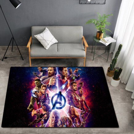 Nuevo superhéroe Superman Batman estampado alfombrillas antideslizantes alfombras Spiderman alfombra de bienvenida alfombra de baño alfombra de cocina