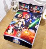 Juego de cama 3D de Star Wars funda de edredón estampada doble reina completa Real lifelike juegos de cama funda de almohada de buena calidad para habitación de los niños