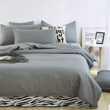 Nuevos juegos de cama de verano sábana de cebra y funda de edredón de color rojo rosa funda de almohada suave y cómoda King Queen Full doble