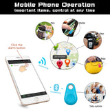 Rastreador GPS inteligente para mascotas Mini localizador Bluetooth resistente al agua Anti-pérdida para perro mascota gato niños llave de la carpeta del coche collar de accesorios
