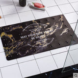 Nuevo estilo nórdico 40*70 cm alfombra de baño alfombra antideslizante alfombra de baño de PVC suave alfombra de baño de cocina tapa de piso de puerta salle de bain