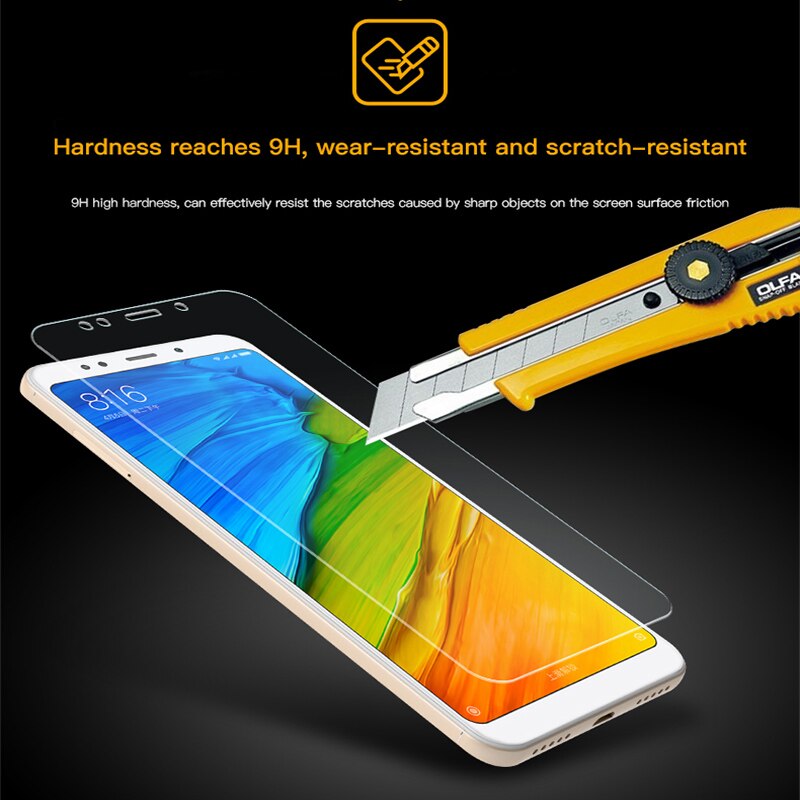 Protector de pantalla transparente de vidrio templado para Xiaomi mi x Max 2 3 9 8 6 SE Lite HD Protector película para rojo mi nota 7 Pro