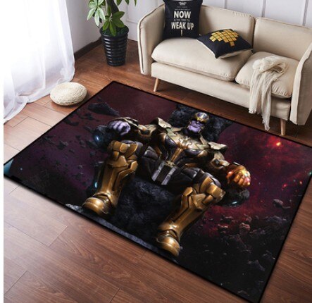 Nuevo superhéroe Superman Batman estampado alfombrillas antideslizantes alfombras Spiderman alfombra de bienvenida alfombra de baño alfombra de cocina