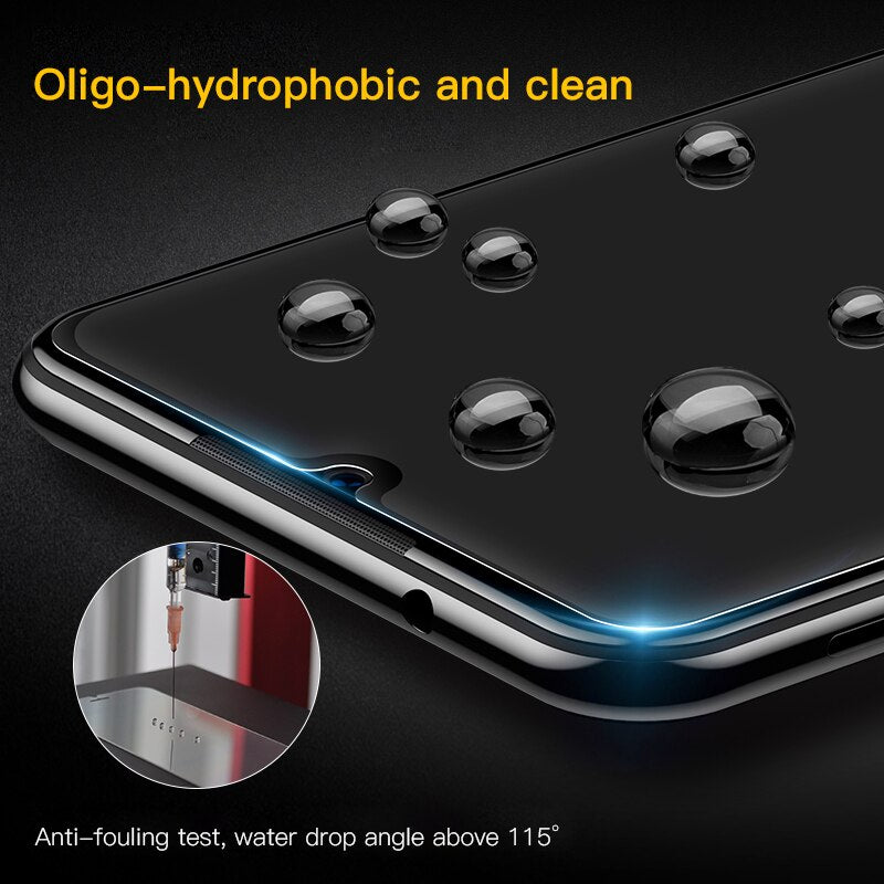 Protector de pantalla HD transparente de vidrio templado para Xiaomi mi 9 8 SE Lite Pro película protectora para Red mi Note k20 5 5 5 6 6 7 Pro Plus