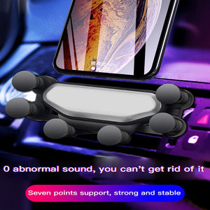 Soporte de coche de gravedad Universal para iPhone Samsung Xiaomi soporte de ventilación de coche para Huawei Oneplus Nokia soporte de teléfono móvil